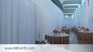 Pipe and Drape Ideas - Backdrops and Full Ballroom Draping for Weddings & Parties