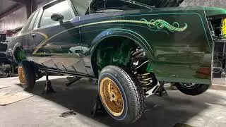 1985 Buick Regal build Dallas Lowriders Matas Art