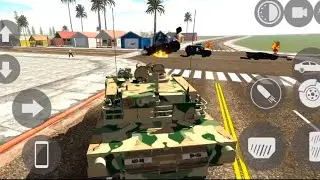 Army Tank Drive 🪖| Indian Army Tank Driving car 🚨| Fire gun Tank 🔫