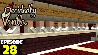Decidedly Vanilla S5 Ep28 Decking The Halls! A Minecraft Survival Lets Play