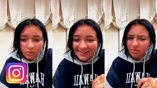 Danielle Cohn Instagram LIVE - July 21, 2021
