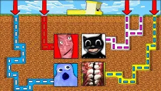CHOOSE THE RIGHT UNDERGROUND MONSTER PORTAL FOR TREVOR HENDERSON IN MINECRAFT