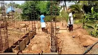 Foundation consisting for house
