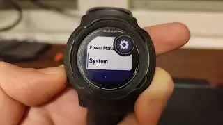 Garmin Instinct 2 &mdash; Отключение спящего режима