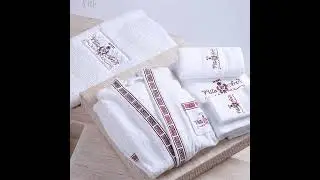 YRF-Robe,Velour Spa Robes Wholesale For Women,Spa Robe,Stickvelour Bademantel,Fabrik