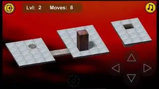 Bloxorz Game | Stage 1 and 2 #bloxorz