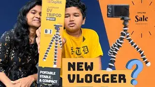 Best Tripod for New Vloggers/vlogging kit@anjurajvlogs #vlogs