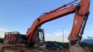 Cara ganti seal final drive Hitachi excavator zaxis200