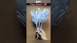 DIY Paper Flowers✨ |Christmas Ornament|#papercrafts #christmasdecor@CraftBook99