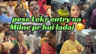 😥Open garba me entry na milne pr hui ladai😣puri public ne kiya Hungama 👊 #khushishivaay #vlog ￼