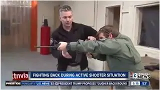 Counter Terrorism experts teach how to disable shooter and gun in active shooter situation