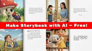This AI Creates Picture Books From ANYTHING in Seconds! 🤯 (Free Gemini Tutorial)