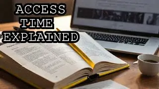 English Vocabulary: access time