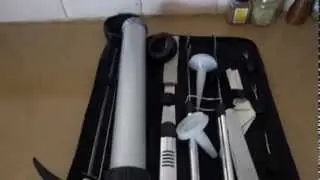 Using a caulking gun to make sausage
