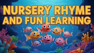 Counting Little Fish | Learn Numbers with Fun Nursery Rhyme | Kids Song About the Ocean
