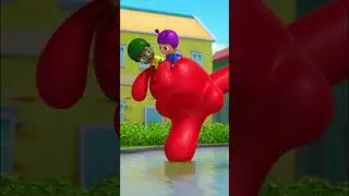 Water Spraying Dino Helps Clean Town! 💦🦕 #morphle #cartoon