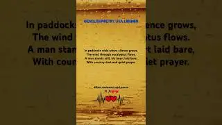 This Poem Made Australia Cry&rdquo;#AussiePoetry #LesMurrayVibes #EmotionalAustralia #usa #canadalife