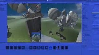 Falling objects that shatter upon impact using Unity 2019.4.0f1 Personal and Blender 2.90.