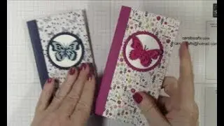 Stampin' Up! Amazing LIfe Club Kit Project 4 Internet Password Journal Booklet