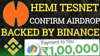 Backed by Binance | Hemi Network Incentivised Testnet Airdrop Detail Video Guide!