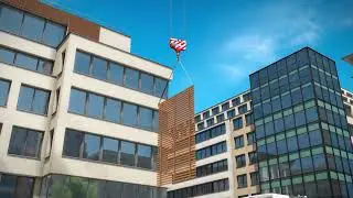 Vertical Line Finder - sistema d'assistenza Assistenzsystem - Liebherr gru a torre Turmdrehkran 91 K