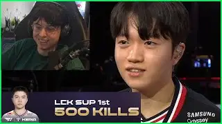 T1 Keria Becomes 1st LCK Support To Reach 500 Kills