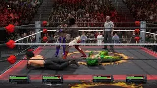 Gcw 4-Way Qualifier Match Jackson Archer VS Mr.Cruz VS Uptown Smoke VS Lord Eternal
