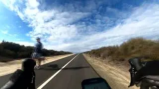 Bike Route in Fresno, California