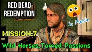 Red Dead Redemption Part 7 - How to Catch Wild Horses (4K Walkthrough) 🔥😈