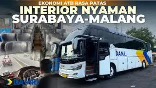 Bus ATB  Ternyaman || DAMRI ‘Rexus’ Malang - Surabaya Interior Mewah