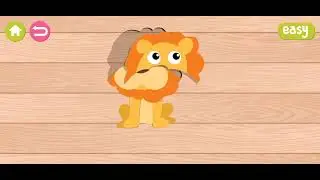 🦁 Lion Shape Matching Puzzle for Toddlers - Safari Animals Puzzle Walkthrough