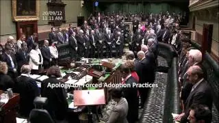 Apology for Forced Adoption Practices, Speaker of the House