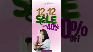 Harbor's 12.12 Sale countdown begins!!   #HairHarbor #1212Sale #HairAndSkinCare #GlowUp
