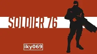 Overwatch Best of Soldier76 gameplay Soldier76 vs Genji jumpshot [AMD]iky069