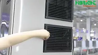 Highbright Big Storage Bin Ice Maker with Two Work Room.