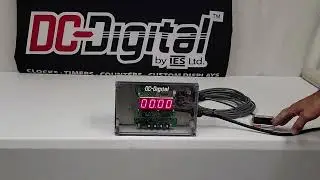 Hand Free Footswitch Activated Countdown Timer NEMA 4X Waterproof Enclosure Reset - Start EOP Buzzer