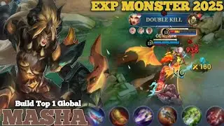 Offlane Monster‼️ Masha Real Monster Late Game‼️ &mdash; создайте топ-1 среди лучших мировых Маш ~ MLBB