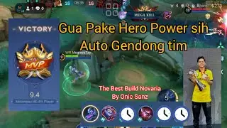 Novaria Pake Item Build dari Sanz Ternyata sakit bangettt || Megawatzy