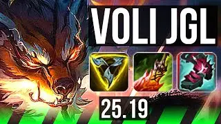 VOLIBEAR vs MASTER YI (JGL) | 6/3/9 | NA Master | 25.19