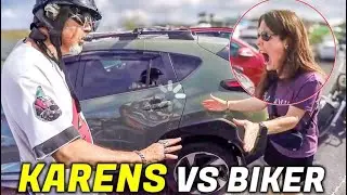 Karens vs. Biker | Parking Lot Palooza