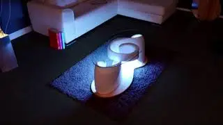 Tavolini da salotto moderni design -  Modello Harmony - Con Luci led