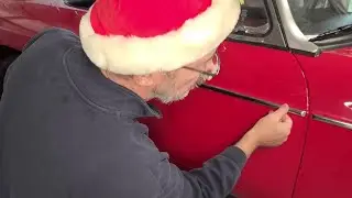 MGB side molding install