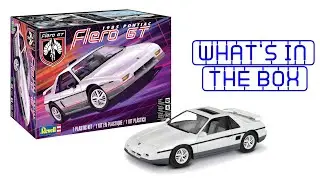 What's In The Box | Revell 1985 Pontiac Fiero GT