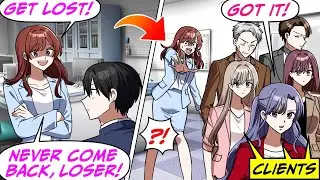 My Boss Dissed Me as a Dropout Loser & Told Me to Get Lost! So, Every Client&hellip;[RomCom Manga Dub]