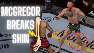 McGregor Breaks Tibia!  How It Happened & How To Prevent