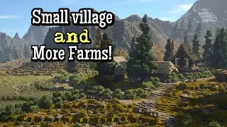 Smaller Village and Farms! [Exterior] - Minecraft Conquest Reforged