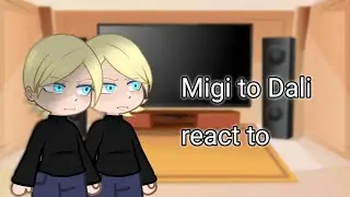 Migi to Dali react to (Some videos lack audio due to copyright)