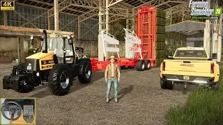 Inversi&oacute;n en Aperos Agr&iacute;colas | Recogida de Pacas de Hierva [KINLAIG] #fs25 Episodio 8