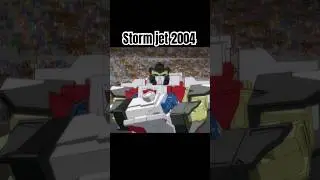 Storm jet evolution (2001-2004)