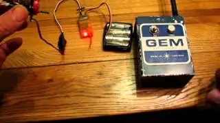 Demo: 2.4ghz Single Channel set, driving an Elmic Compact escapement